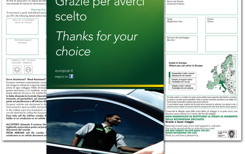 Europcar Italia Flyer