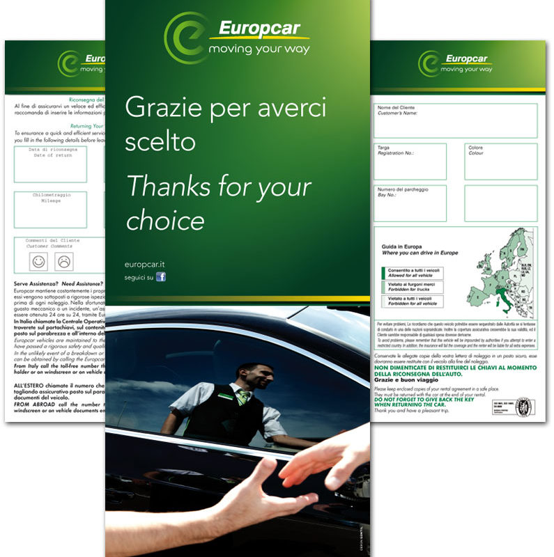 Europcar Italia Flyer